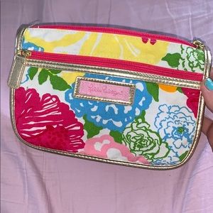 Lilly Pulitzer cosmetic case bag